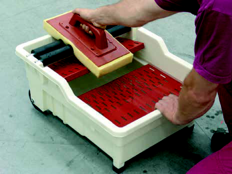 Cubeta PEDALO con llanas SWEEPEX