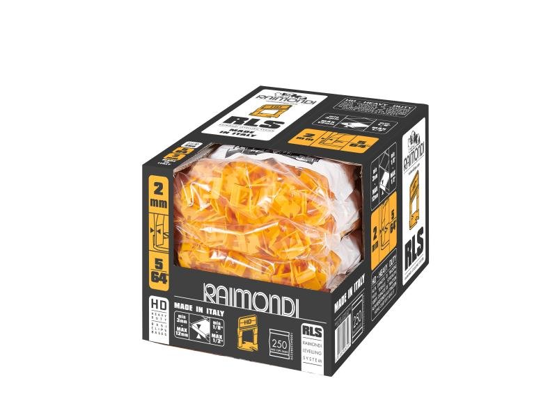 Bases RLS HD H12 2 mm. Bolsa 250 und.