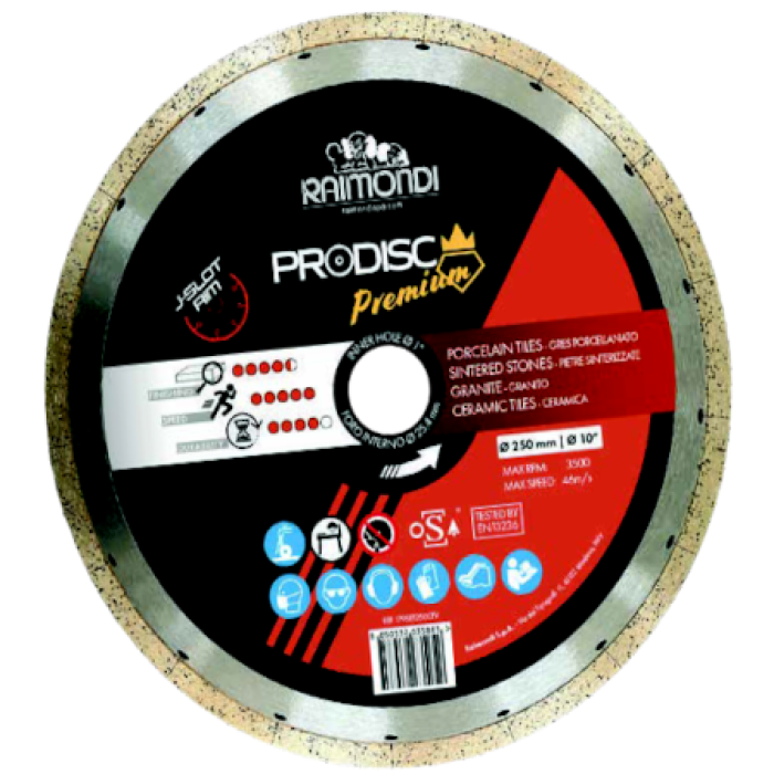 Disco diamantado Ø250 - Ø300 J-SLOT