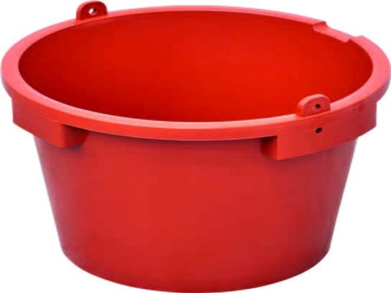 Cubo de 27 LT con asa metálica 