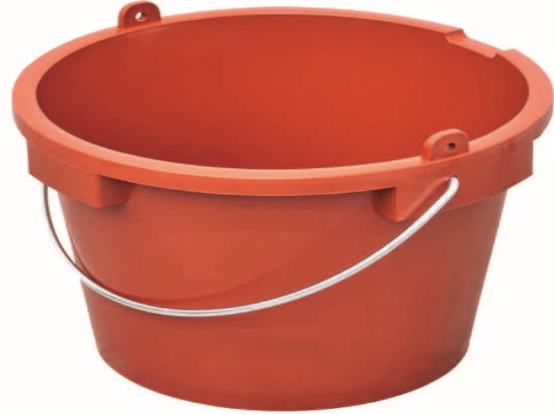 Cubo de 27LT con mango de acero