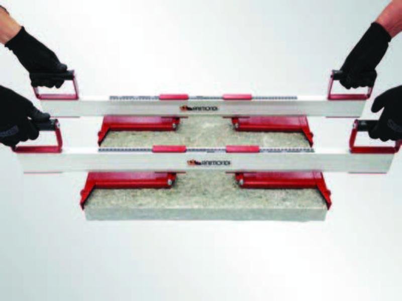 Manilla porta placas extensible 50/120CM