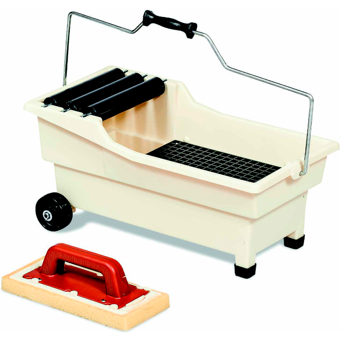 Cubeta PULIRAPID con llana esponja SWEEPEX