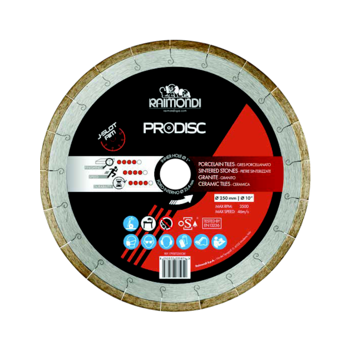 Disco diamantado Ø250 - Ø300 J-SLOT